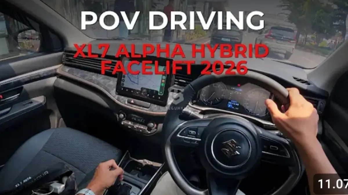 Suzuki XL7 Alpha Hybrid Facelift 2026 membawa SHVS, kamera 360, Apple CarPlay wireless, DVR, dan mesin K15B 1.500 cc.