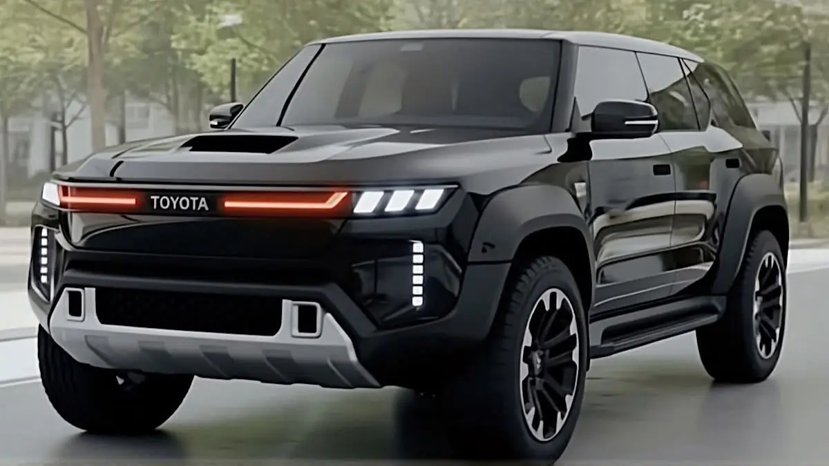 Toyota Land Cruiser FJ 2027 mengusung desain retro, mesin 2.7 liter, sistem 4WD, dan konstruksi body-on-frame untuk karakter off-road.(pinterest)