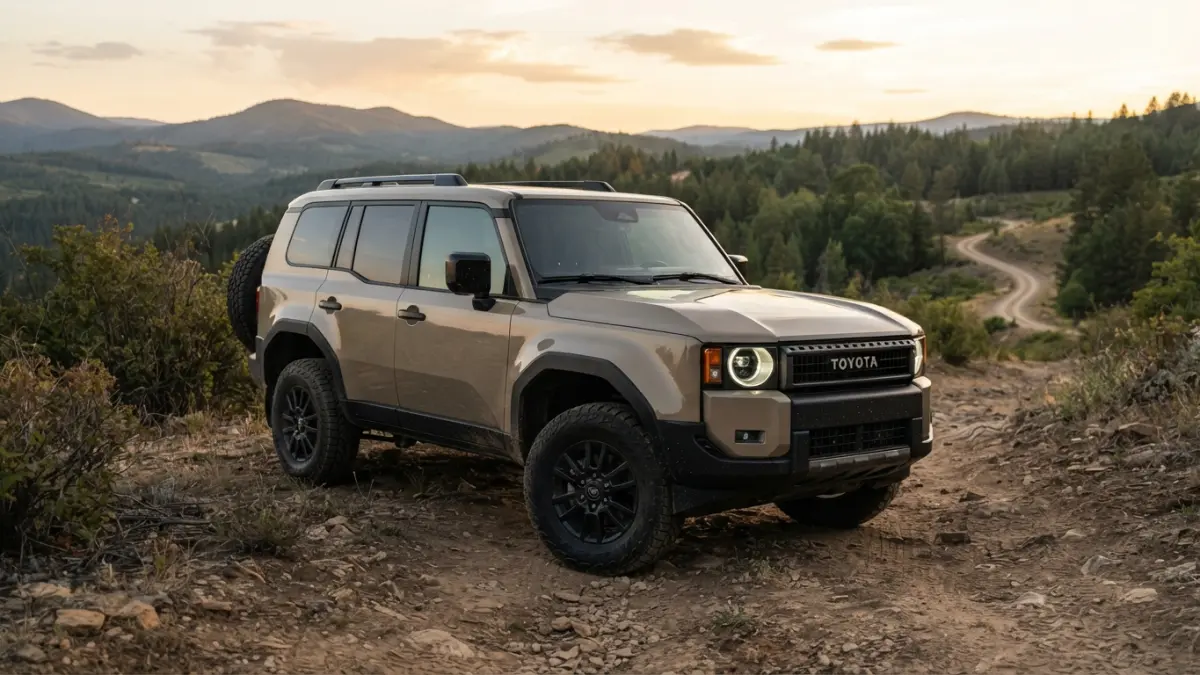 Toyota Land Cruiser FJ 2026 disiapkan sebagai model termurah keluarga Land Cruiser dengan ladder frame dan kemampuan off-road. (Gemini AI)
