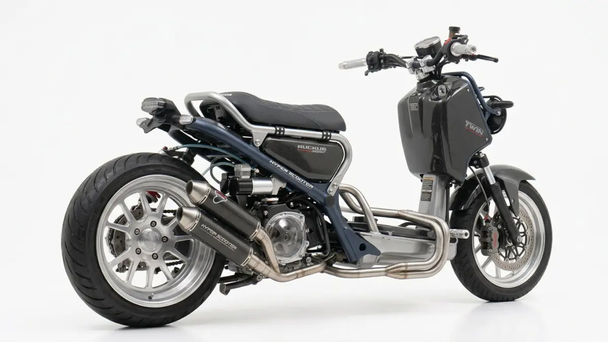 Honda Rukus hadir dengan tiga basis mesin berbeda: Beat karbu, Yamaha Mio karbu, dan Beat Street injeksi. Simak perbedaan ketiganya.(ILUSTRASI AI)