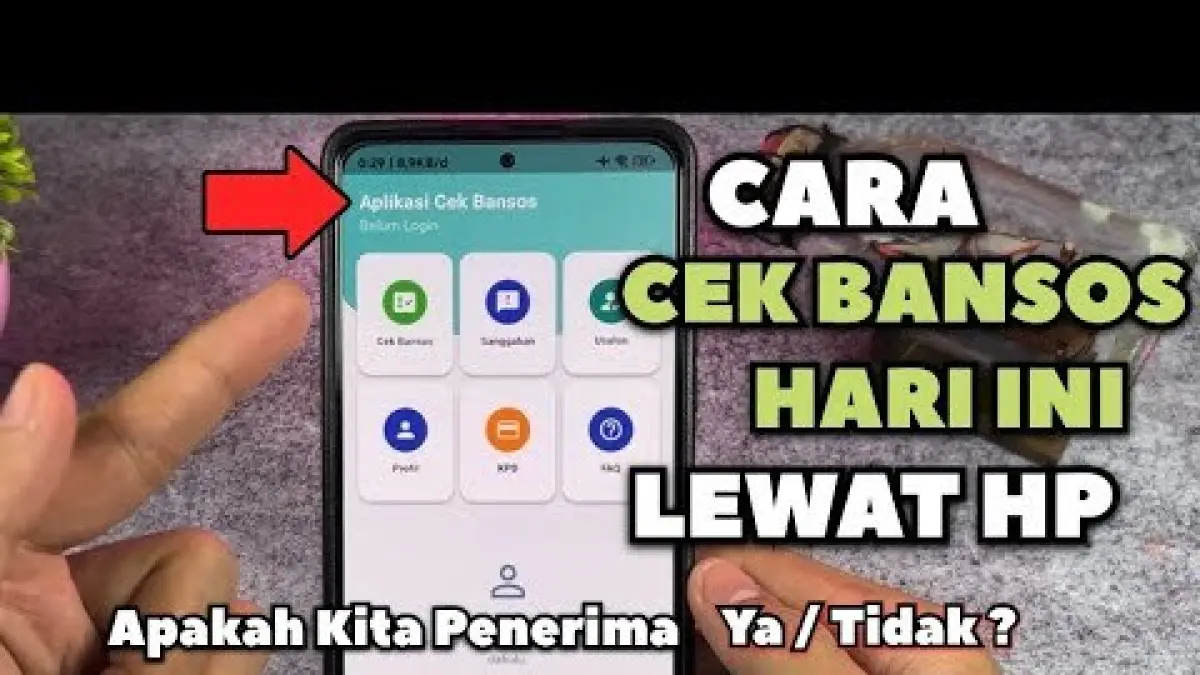 Cara cek bansos lewat HP cukup menggunakan NIK KTP. Simak langkah mengecek status PKH, sembako, PBI JK, dan bantuan sosial lainnya.