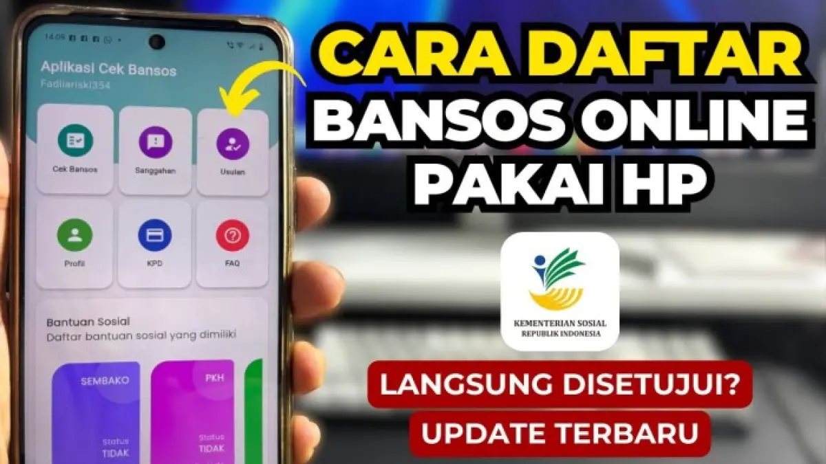Cara mengusulkan bansos online tanpa ke kantor desa. Simak langkah pengajuan melalui aplikasi, cek status usulan, dan pahami proses penetapannya.
