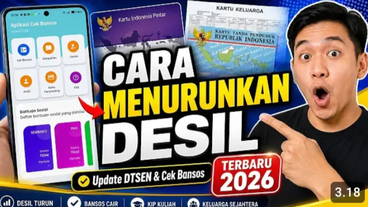 Cara menurunkan desil bansos bisa diajukan lewat aplikasi Cek Bansos atau kantor desa. Simak syarat, proses survei, dan waktu pembaruan datanya.