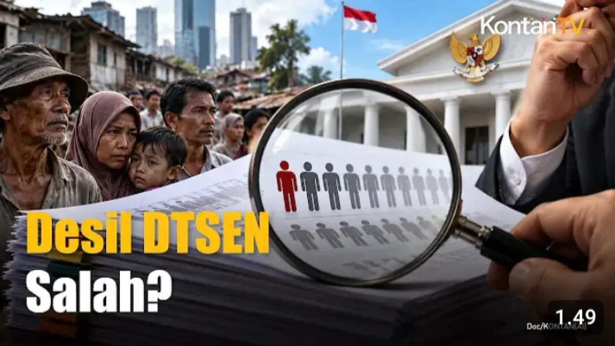 Desil DTSEN dipersoalkan karena dinilai belum selalu mencerminkan kondisi ekonomi warga. Pemerintah didorong memperbaiki data dan mekanisme sanggah.