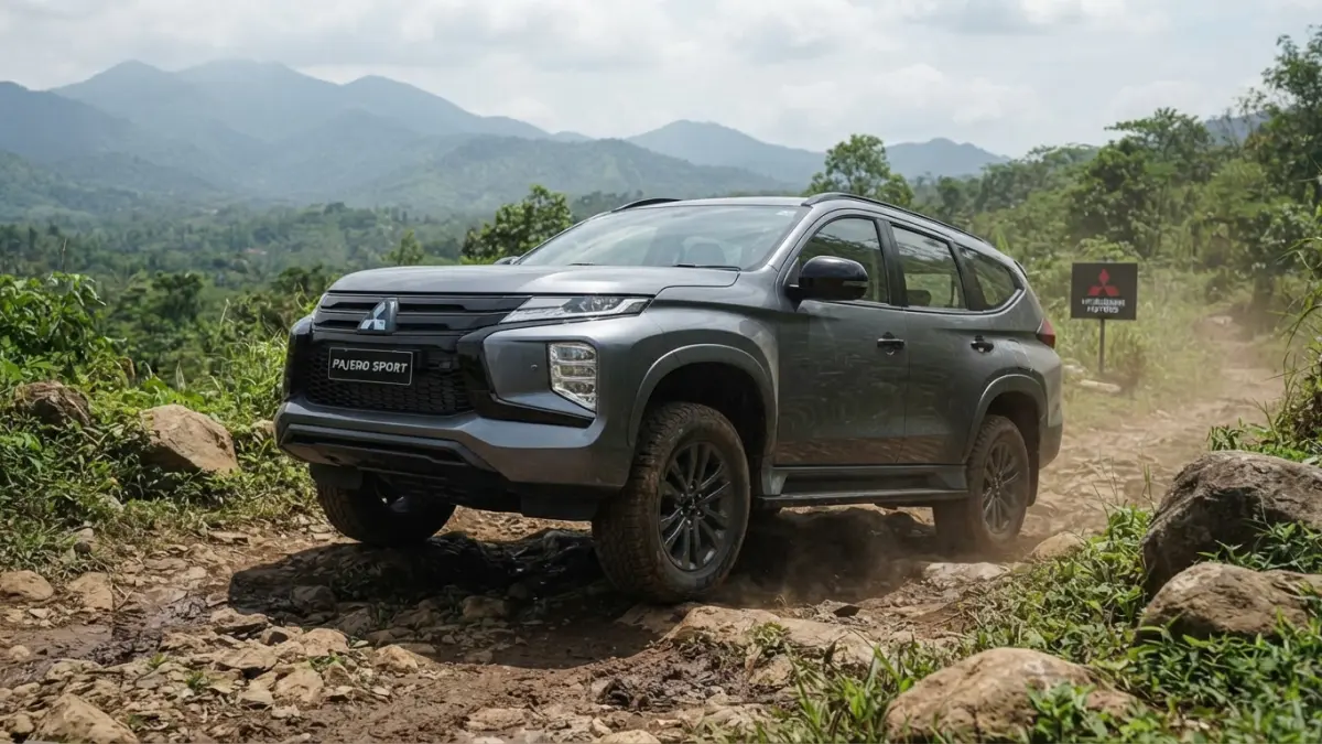 Pajero Sport terbaru dipastikan meluncur 2026. Bawa desain baru dan mesin 4N16 twin-turbo 250 PS, kapan masuk Indonesia? (Gemini AI)