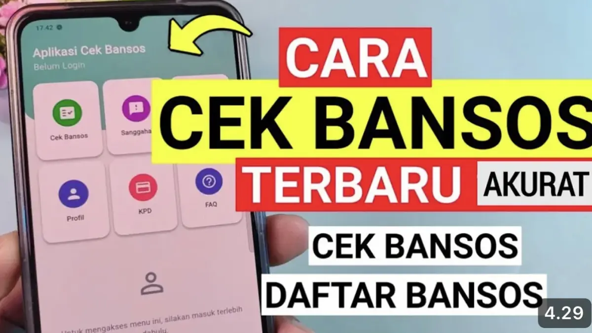 Simak cara cek bansos 2025 lewat aplikasi resmi Cek Bansos Kemensos. Masyarakat dapat melihat status PKH, sembako, PBI JK, dan periode bantuan secara online.