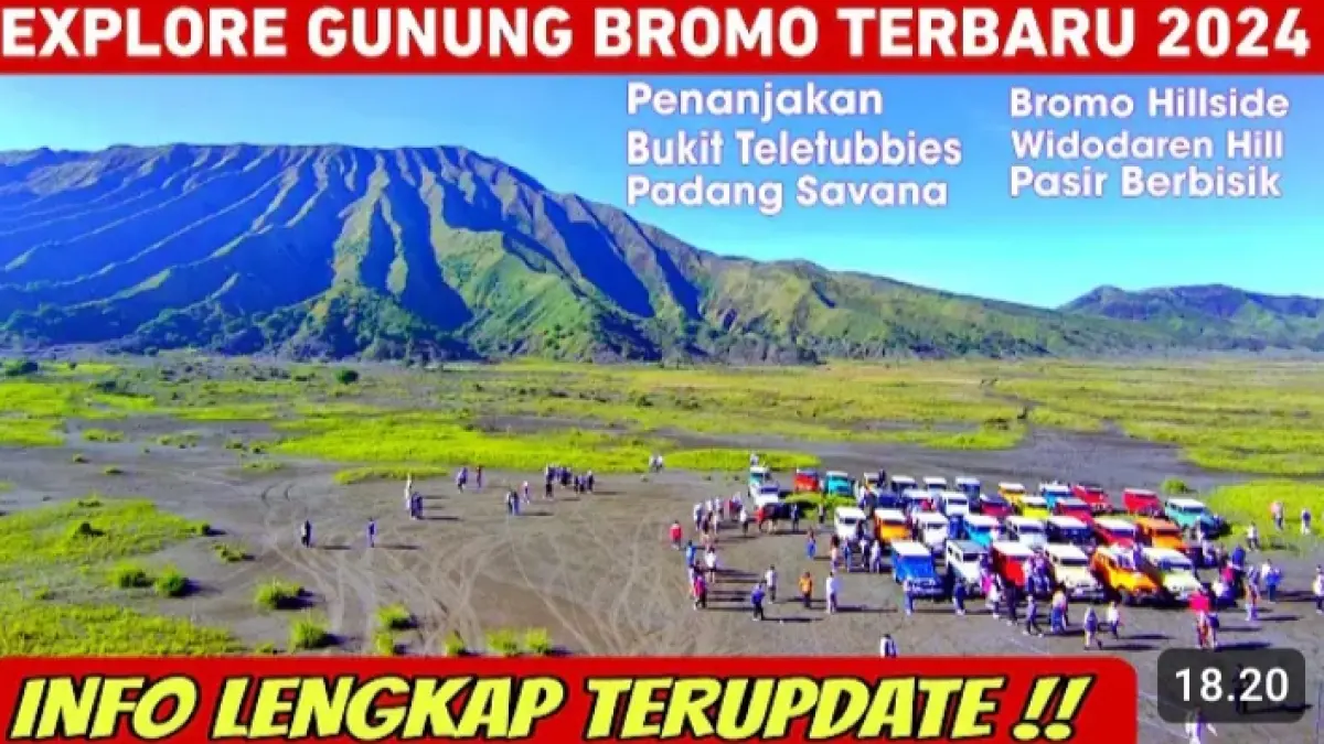 Gunung Bromo punya sunrise, kawah, Pasir Berbisik hingga Bukit Teletubbies. Simak harga tiket dan spot wisatanya.