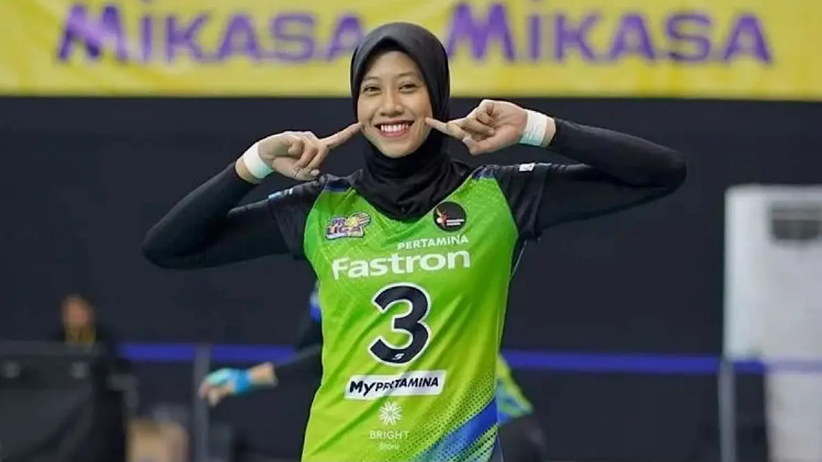 Megawati Hangestri mengoleksi 78 poin di pramusim dan siap menjalani debut resmi bersama Hyundai Hillstate di KOVO Cup.(pinterest)