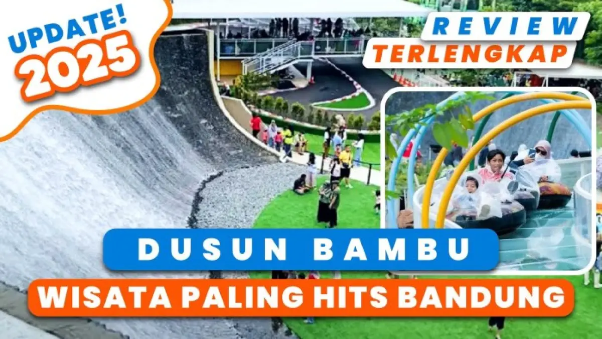 Review Dusun Bambu Lembang lengkap dengan tiket masuk, wahana, jam buka, spot foto, fasilitas dan harga aktivitas.