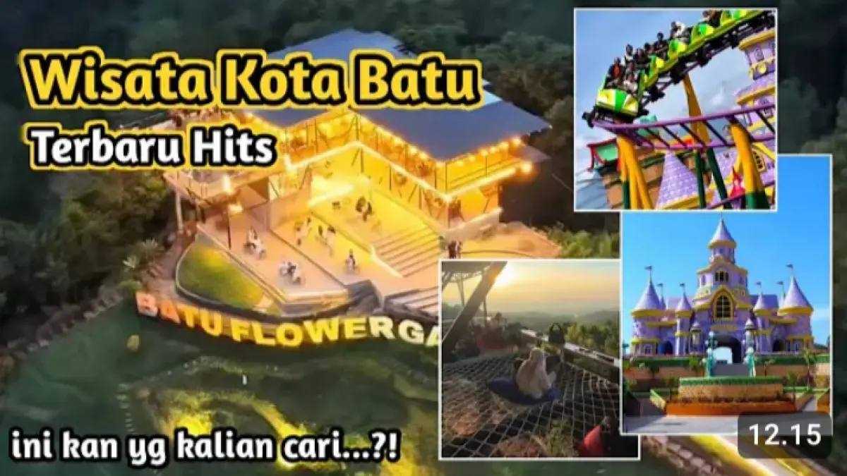 Tempat wisata Kota Batu terbaru 2026 makin beragam. Ada taman reptil, dunia jamur, kebun bunga, air terjun hingga paralayang.