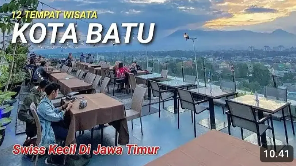 Wisata Kota Batu punya banyak pilihan seru, dari kafe 360 derajat, taman bunga, pantai, rafting hingga Dino Park.
