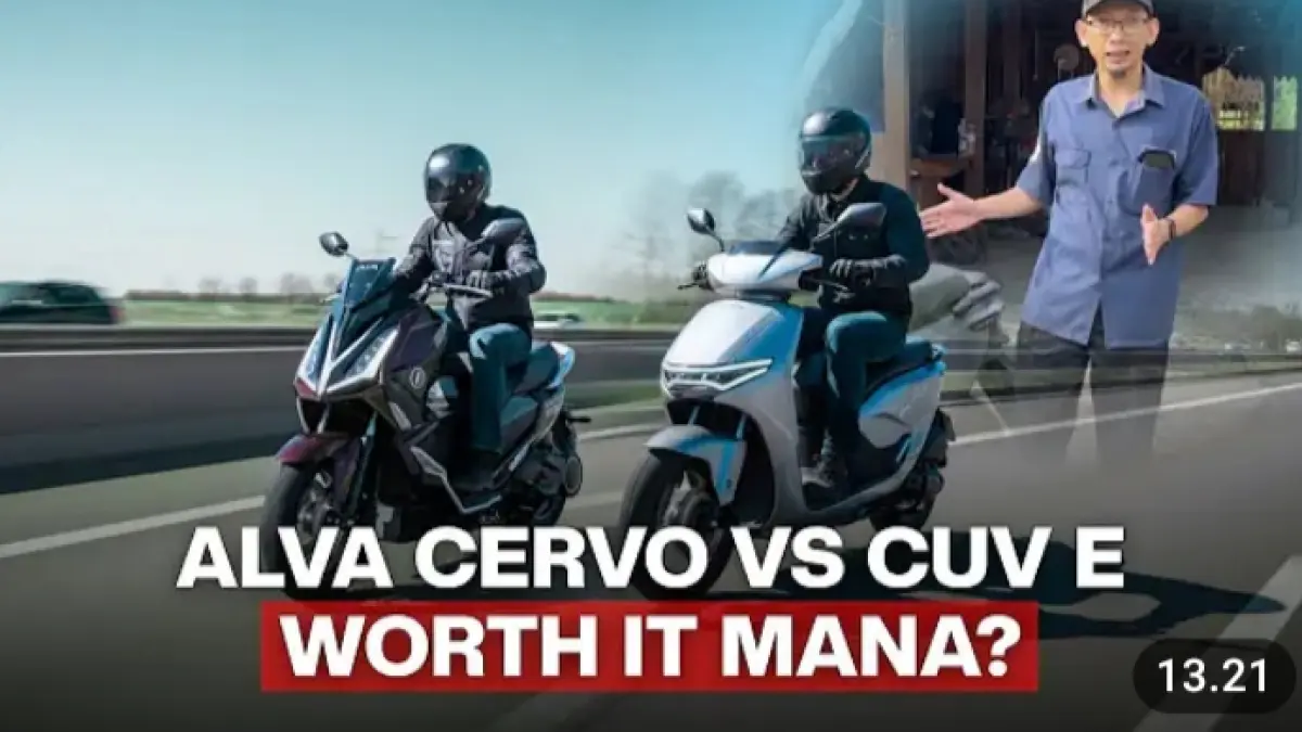 Alva Cervo vs Honda CUV e: simak perbandingan tenaga, baterai, jarak tempuh, charging, kenyamanan, dan sparepart.