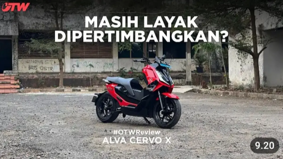 Alva Cervo X punya desain futuristis, fitur lengkap, dan performa tinggi. Simak juga 2 kekurangannya sebelum membeli.