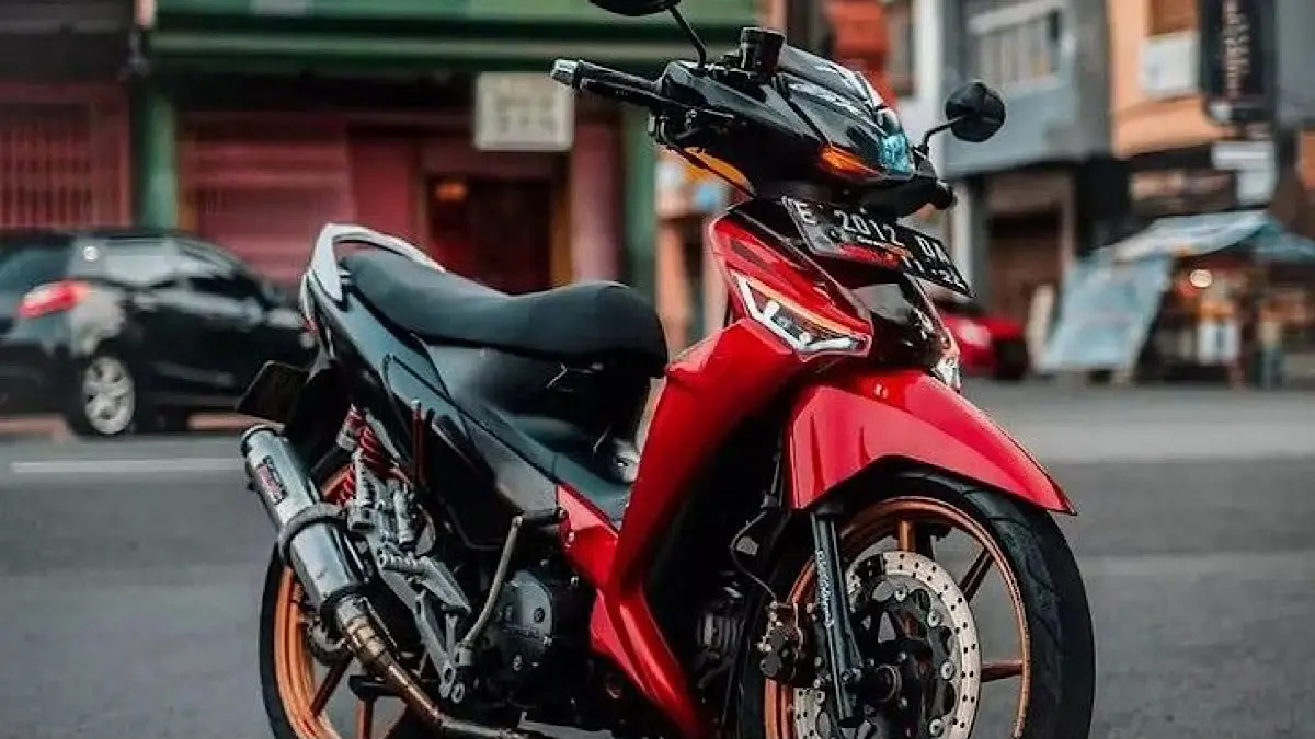 Honda Winner R disebut calon penerus Supra GTR dengan mesin 149 cc, ABS, smart key, dan fitur modern.(pinterest)