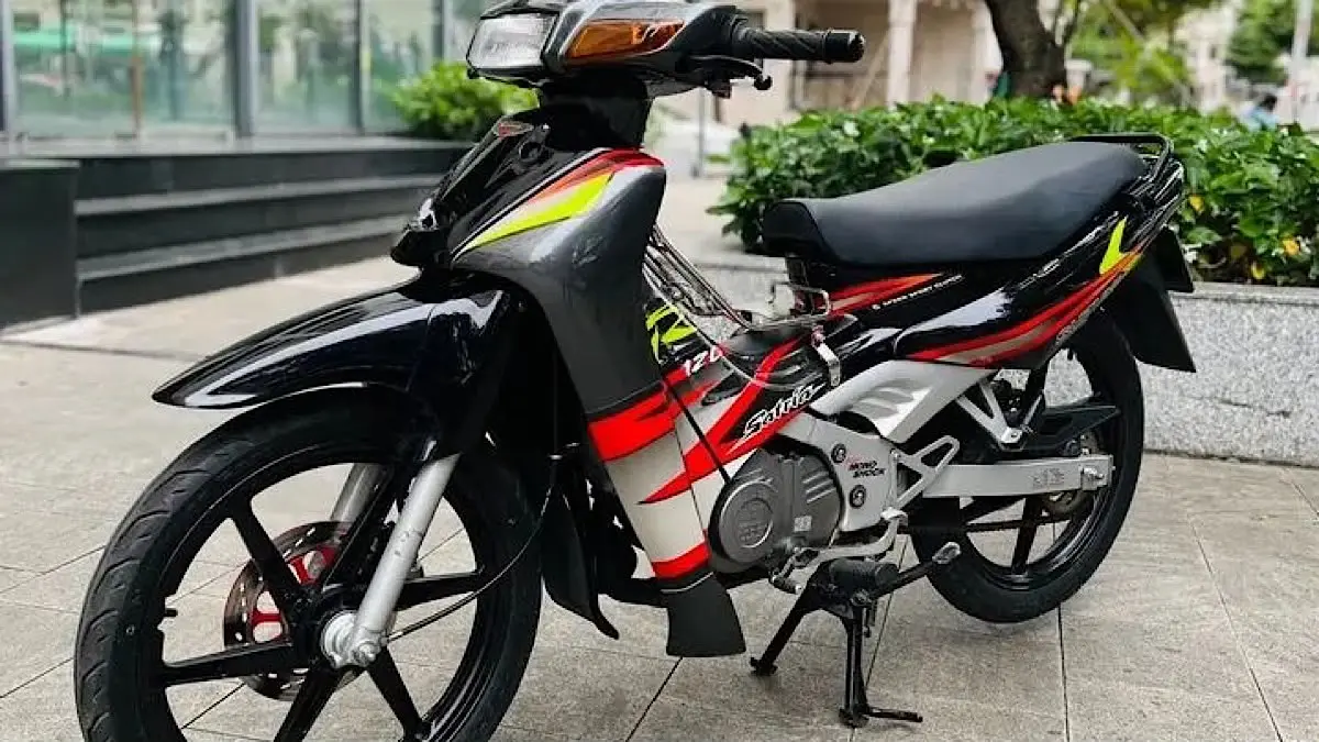 Suzuki Satria F150 2027 disebut makin irit dengan respons mesin, suspensi, rem, dan speedometer yang diperbarui.(pinterest)