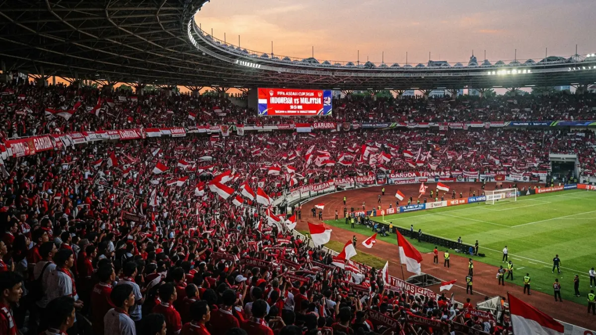 FIFA ASEAN Cup 2026 memasuki matchday kedua. Indonesia vs Malaysia jadi duel yang paling dinanti di Grup A. (Gemini AI)