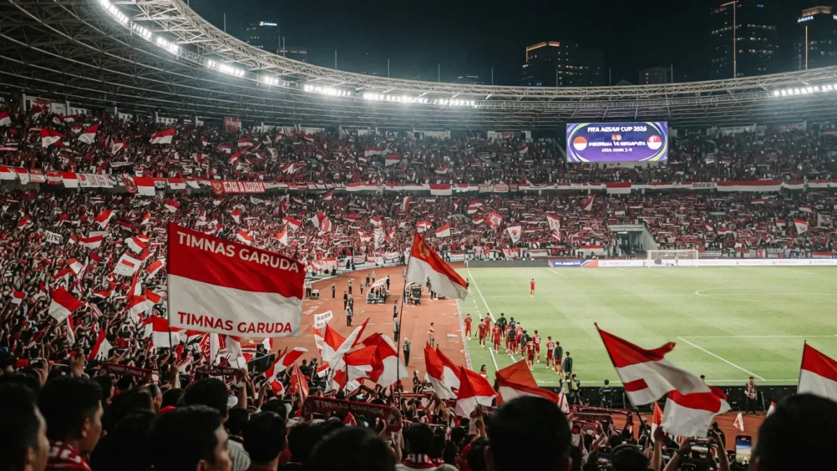 Hasil FIFA ASEAN Cup 2026 terbaru: Indonesia menang, Malaysia dan Thailand berjaya. Simak klasemen dan jadwal selanjutnya. (Gemini AI)