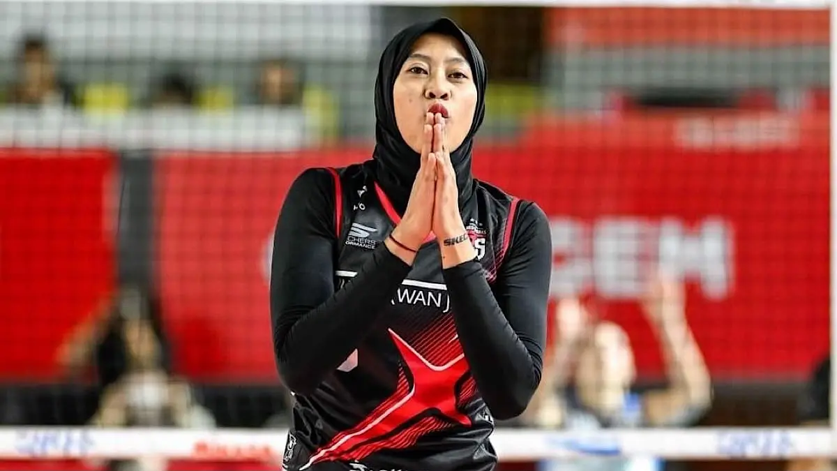Megawati Hangestri disorot setelah Hyundai Hillstate menang 3-0 atas Saga Hisamitsu dan membuat legenda klub Jepang penasaran.(sc youtube)