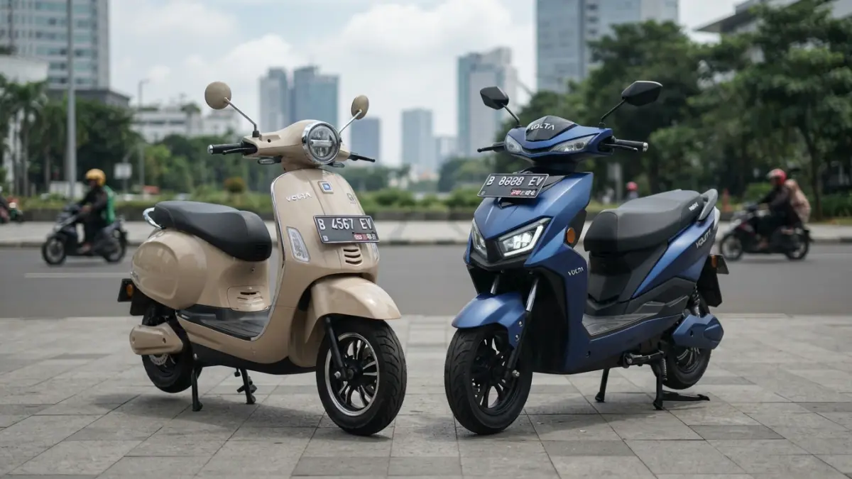 Volta Mandala X hadir di Indonesia dengan jarak tempuh 140 km dan harga Rp25,6 juta. Simak spesifikasi lengkapnya. (Gemini AI)