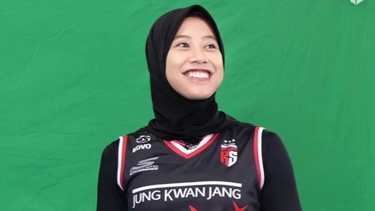 Megawati Hangestri kembali ke Korea dan reuni dengan eks Red Sparks. Kehadirannya langsung menarik perhatian fans.(Gemini AI)