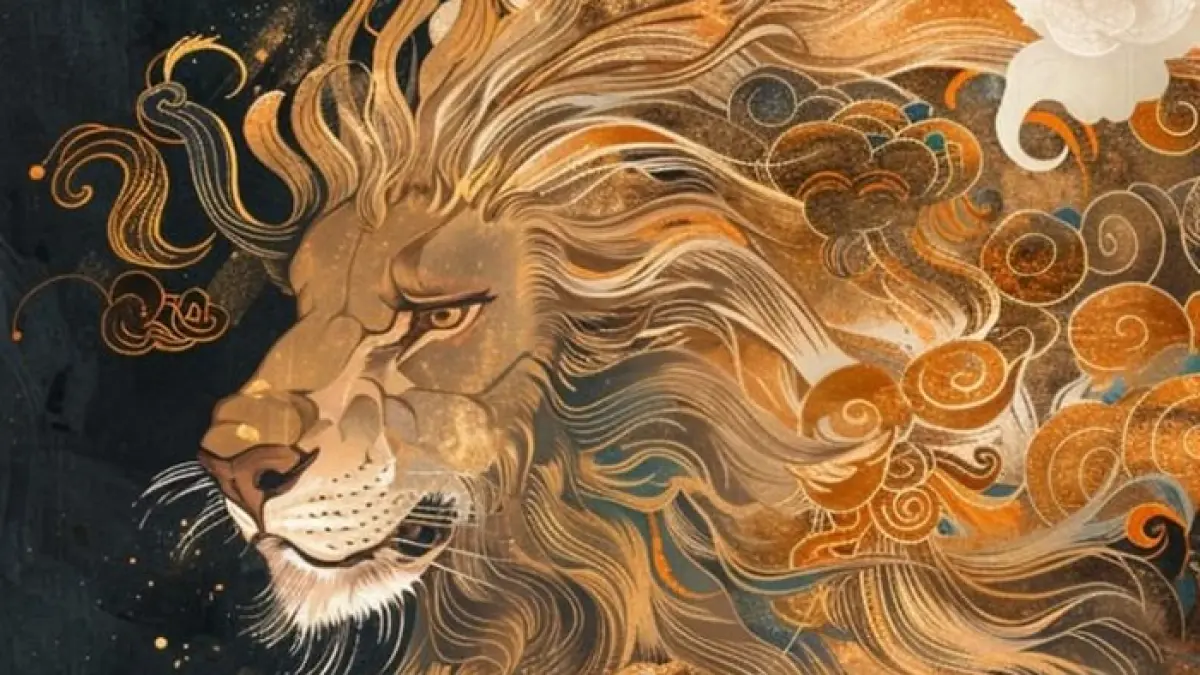 Ramalan Leo mengungkap ada yang mengamati langkahnya. Simak pesan tarot soal persaingan, batas diri, dan keteguhan Leo.(Gemini AI)