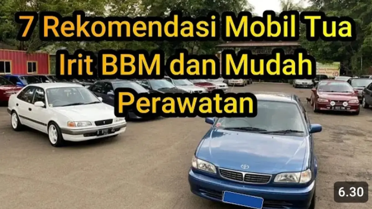 7 mobil tua irit BBM dan murah perawatan, dari Toyota Starlet hingga BMW E36. Simak konsumsi BBM dan tips memilihnya!
