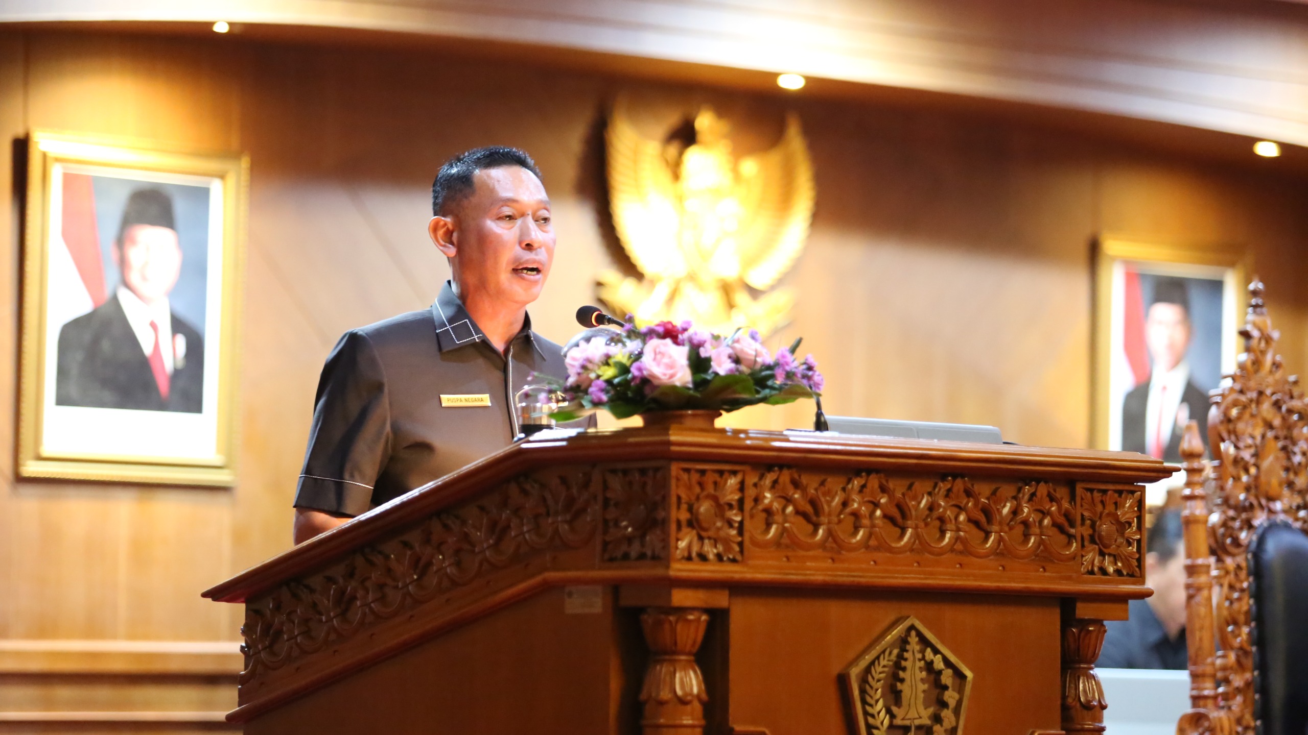 Ketua Fraksi Gerindra DPRD Badung I Wayan Puspa Negara