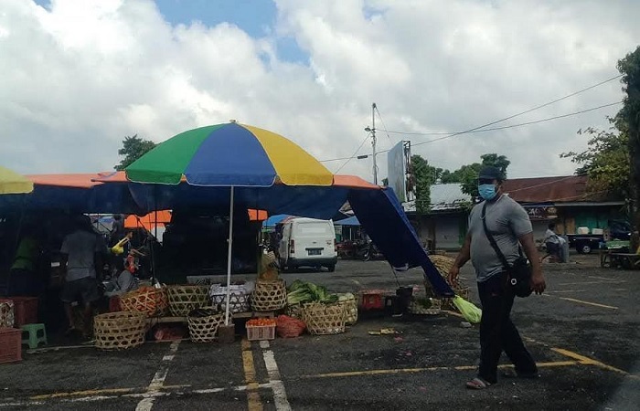 Kondisi terminal Pesiapan yang berlokasi di Desa Dauh Peken, Tabanan, Bali.