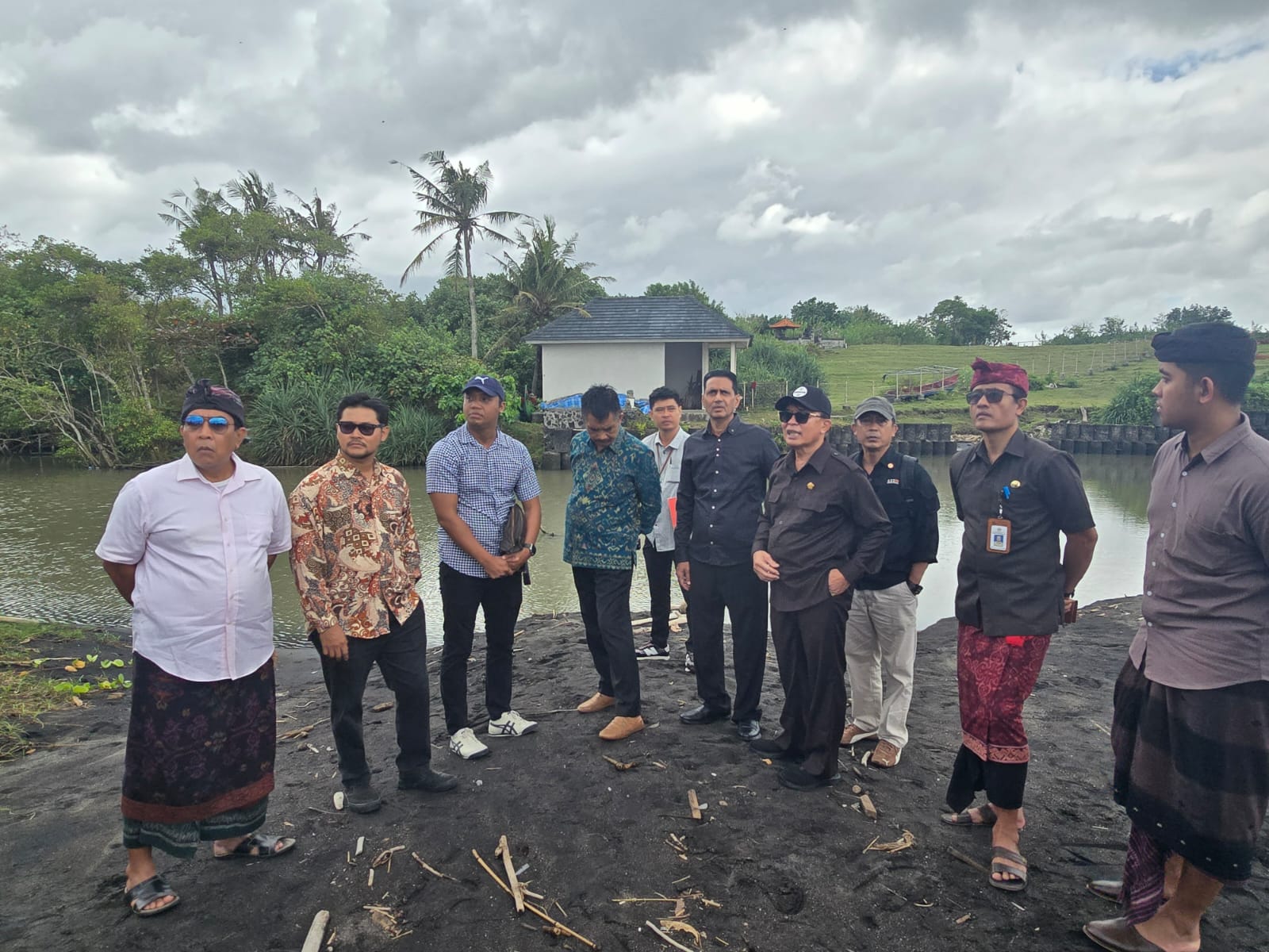 SIDAK: Anggota  Komisi I DPRD Bali bersama sejumlah Organisasi Perangkat Daerah (OPD) sidak di destinasi baru yakni Nuanu Creative City di Tabanan, Kemarin (28/8/2025).