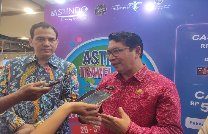Gelaran Astindo Travel Fair di Denpasar belum lama ini.
