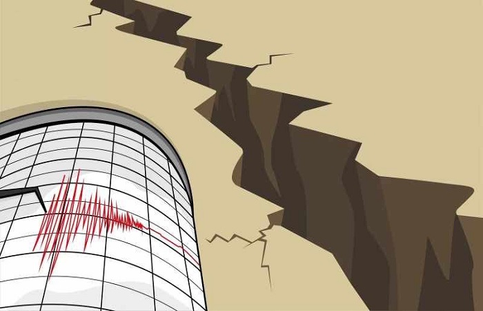Ilustrasi gempa di Banyuwangi, terasa hingga Bali.