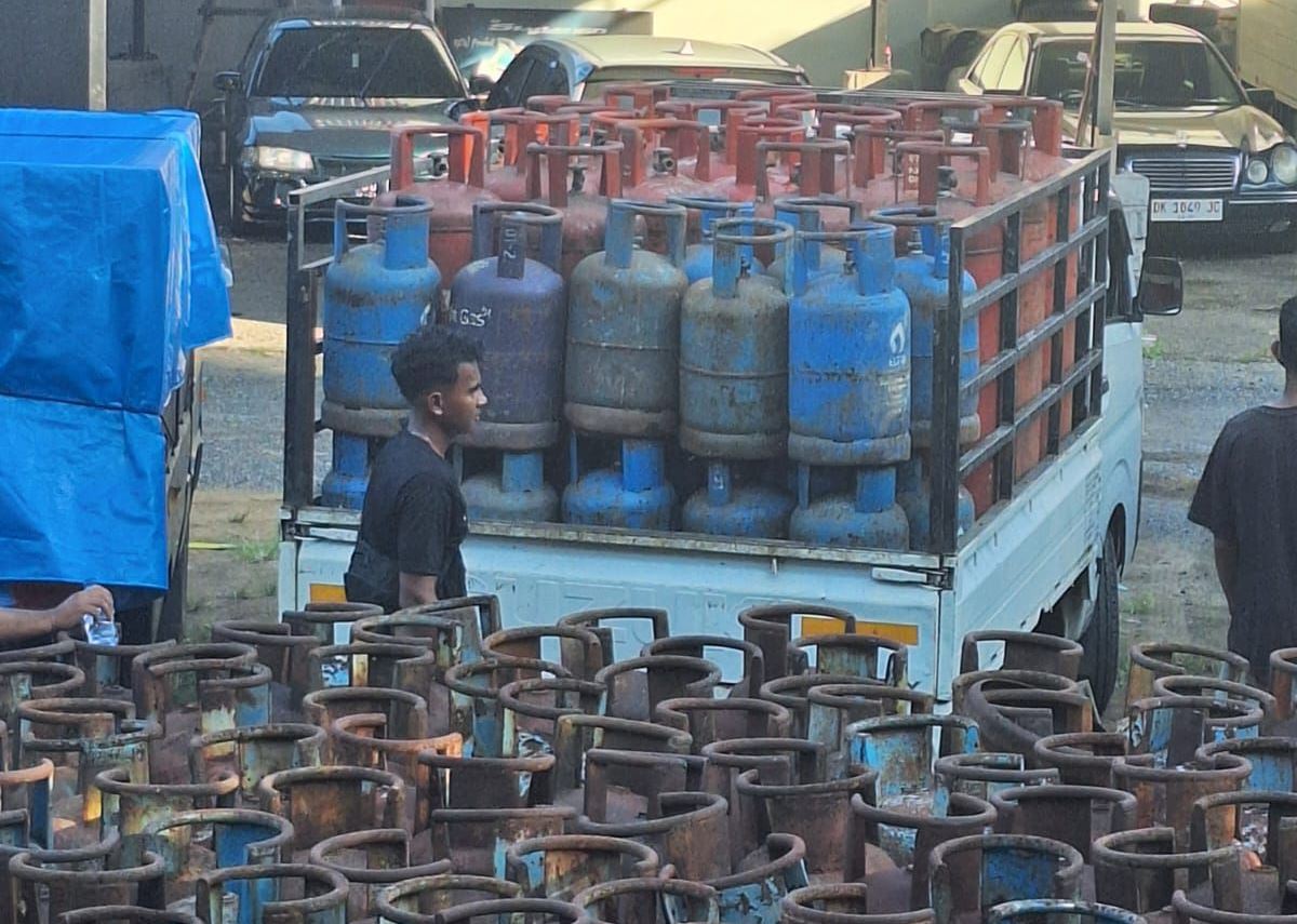 Barang bukti tabung gas lpg ini segera dilelang oleh Kejari Gianyar melalui KPKNL Denpasar.