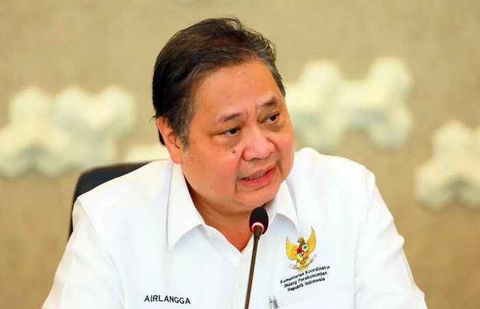Menko Perekonomian Airlangga Hartarto.