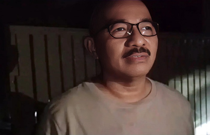 Rumah milik hakim yang menangani perkara dugaan korupsi proyek jalan di Sumut hangus terbakar.