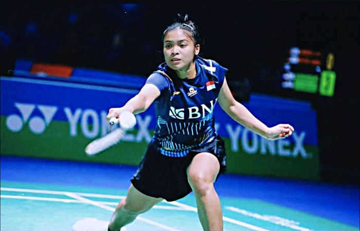 Gregoria Mariska Tunjung, harus puas meraih posisi runner-up setelah dikalahkan unggulan ketiga asal Thailand, Ratchanok Intanon, di partai final Kumamoto Masters 2025 , Minggu (16/11/2025) siang.