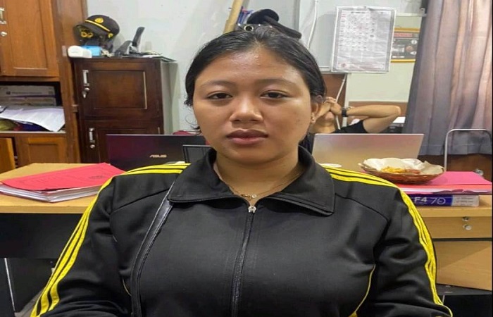 Ni Luh Wandari alias Wanda, 22, selebgram asal Desa Pakisa divonis 16 bulan penjara karena promosikan judi online.
