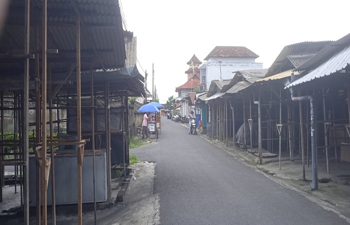 Setelah Bareskrim Polri bersama Polda Bali menangkap dua pemain pakaian bekas impor di Bali, tidak ada aktivitas penjual di Pasar Kodok Tabanan yang saban hari diketahui ramai dikunjungi pembeli.
