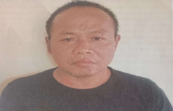 Terdakwa Ketut Sumadia alias Ateng, pencuri barang dalam rombong martabak.