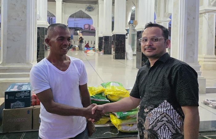 Kepala Kantor Cabang Pembantu Bulog Langsa wilayah kerja Aceh Tamiang menunjukkan totalitasnya, dengan menggandeng Dewan Pimpinan Cabang Tani Merdeka Indonesia Aceh Tamiang dalam upaya pemulihan bagi