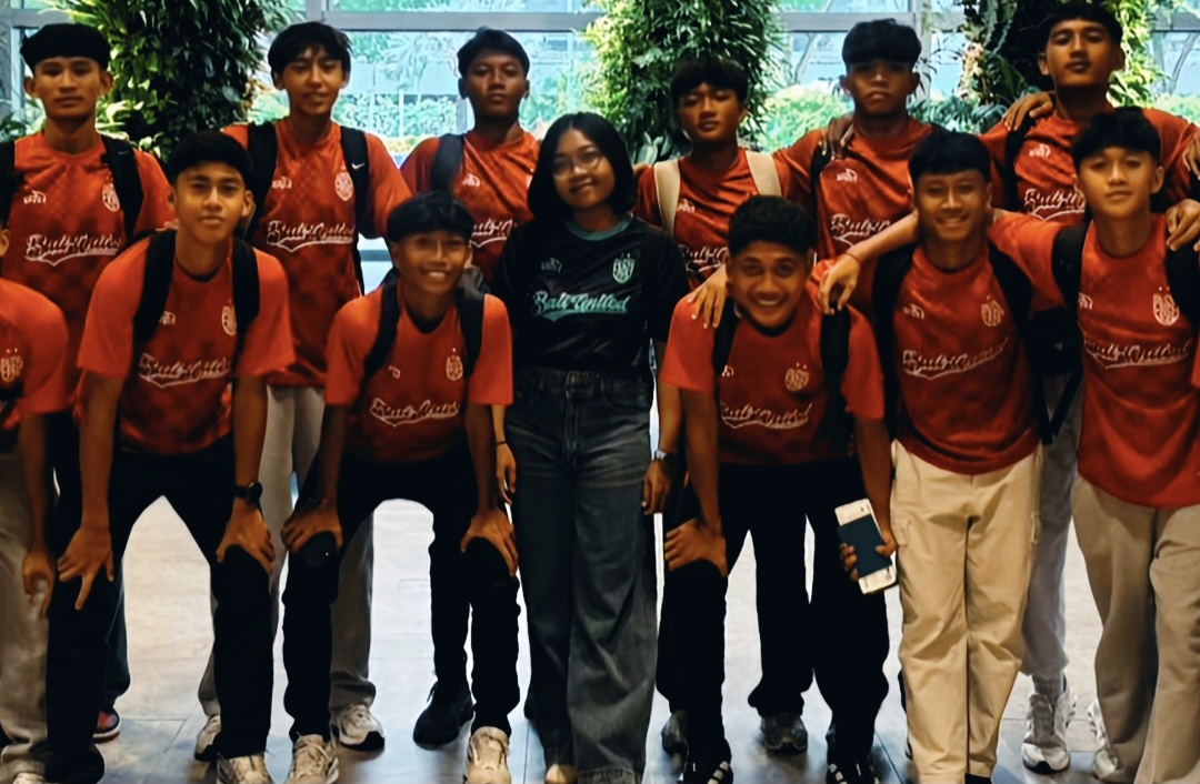 Skuad muda Bali United U16 ke Negeri Jiran.