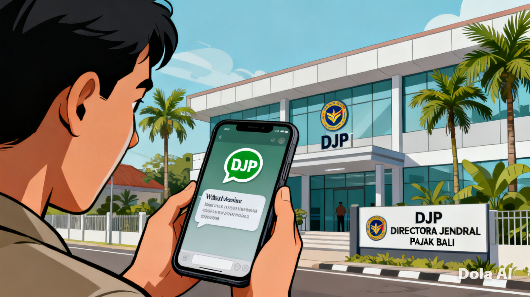 Ilustrasi, penipuan yang mengatasnamakan Direktorat Jendral Pajak Bali.