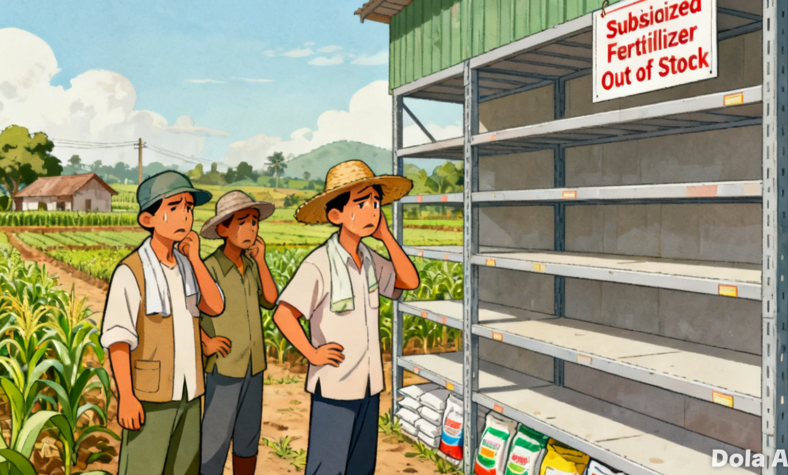 Pupuk Indonesia mengalami pemangkasan tonase pengiriman, sehingga berdampak pada Petani di Karangasem.
