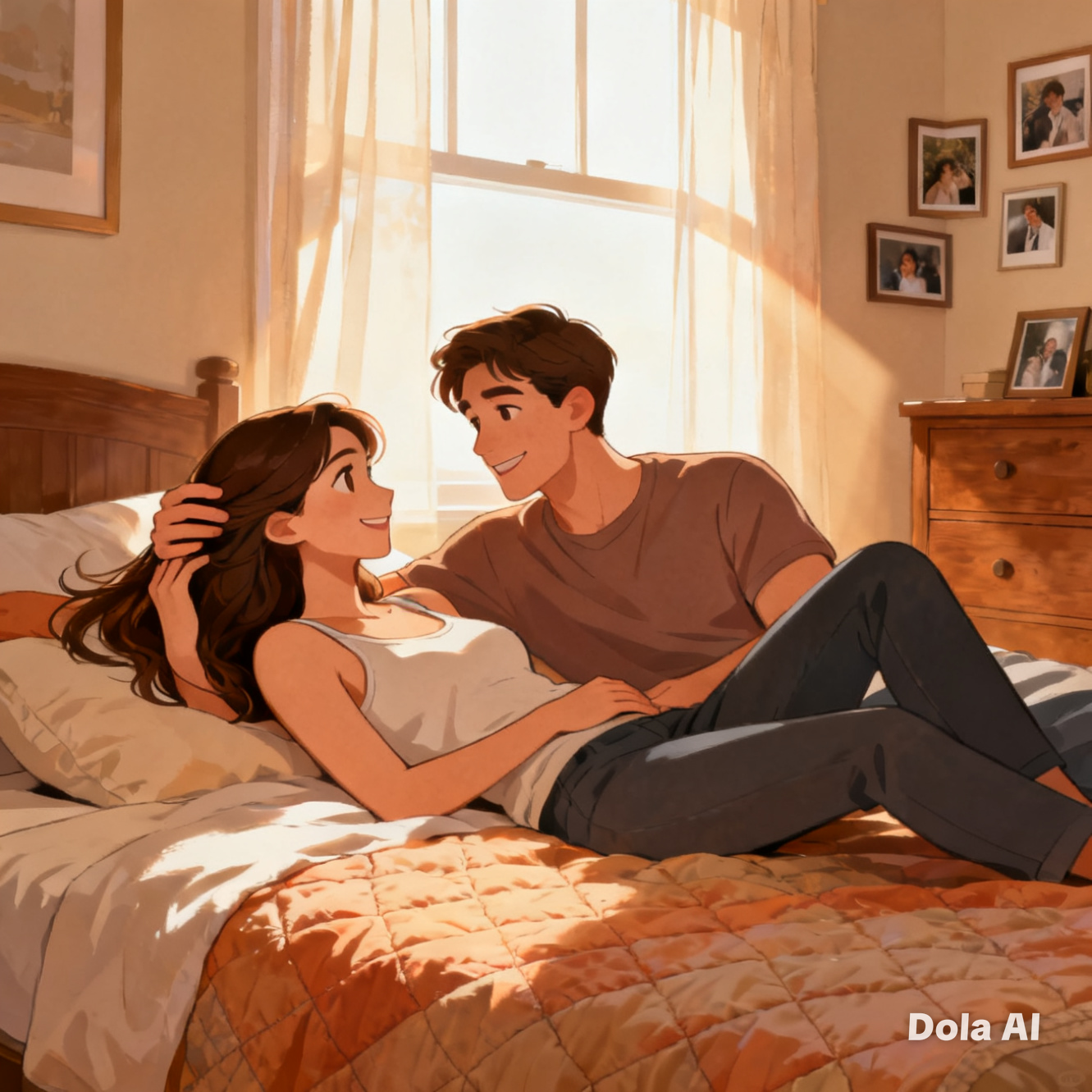 Ilustrasi, seorang istri di Desa Banjar, Kecamatan Banjar, Kabupaten Buleleng, dipergoki suaminya bersama pria idaman lain di kamar. 