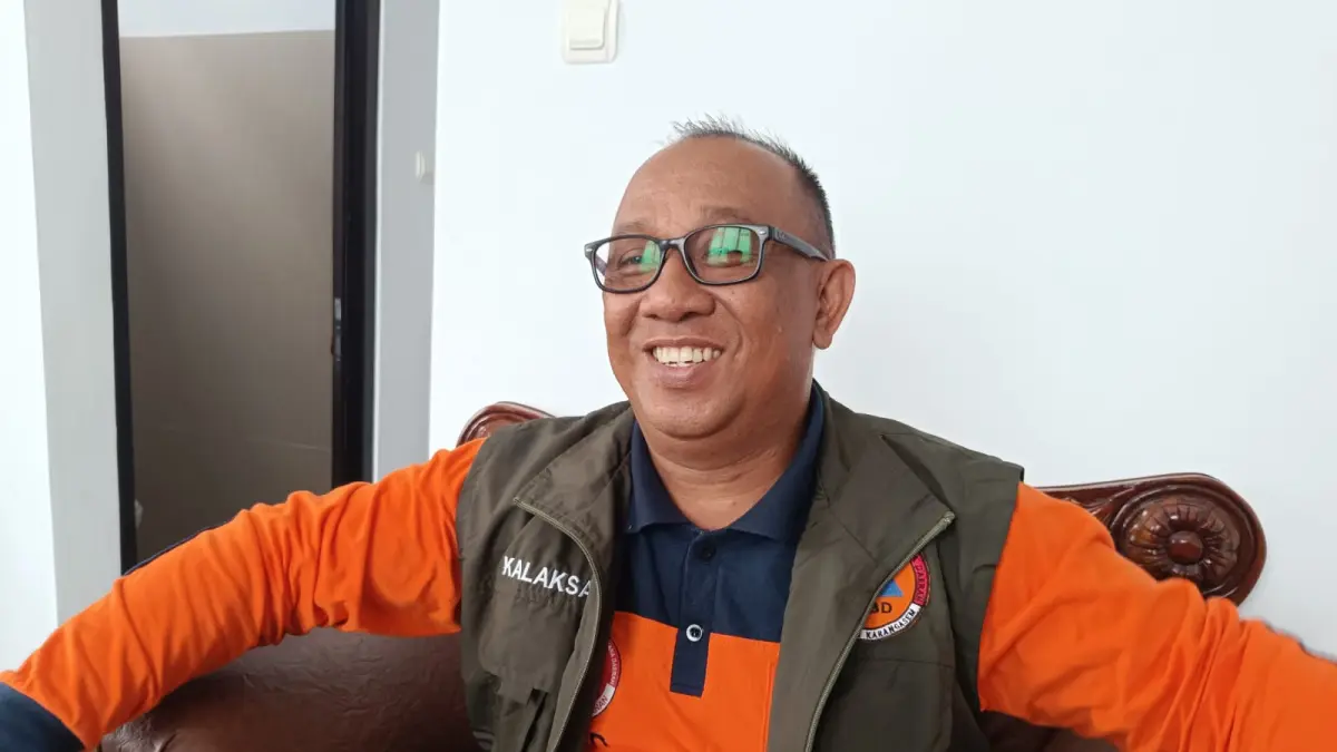 Kepala Pelaksana BPBD Tabanan, I Nyoman Srinada Giri. (Foto Juliadi) 
