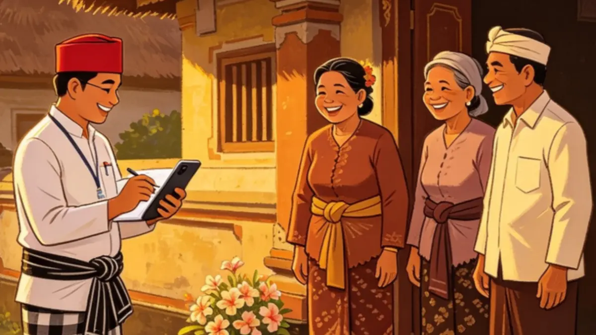 Sebanyak 500 orang telah dikerahkan sebagai petugas sensus. (ai) 