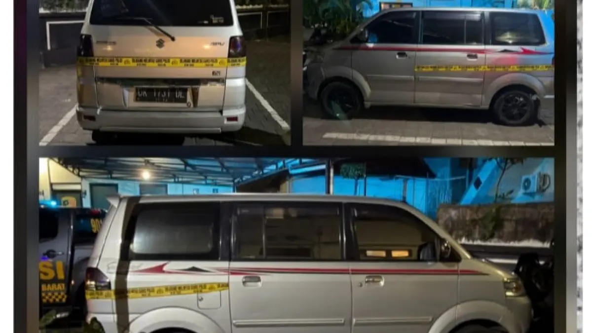 Barang bukti berupa puluhan jeriken, ratusan liter BBM bersubsidi, kendaraan, serta uang tunai yang berhasil diamankan polisi.(Foto Polresta Denpasar)&nbsp;