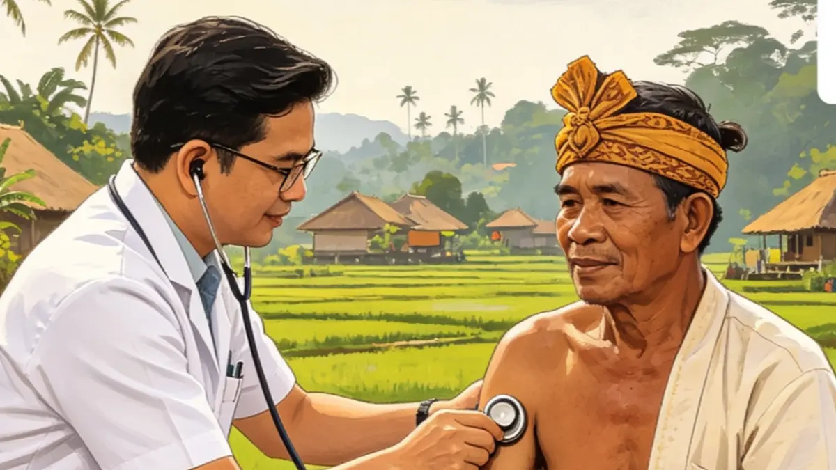 Kepala Dinas Kesehatan Karangasem, I Gusti Bagus Pertama Putra, menyatakan upaya pengentasan TBC terus digalakkan sejalan dengan target nasional Indonesia bebas TBC pada tahun 2030. (Ai) 