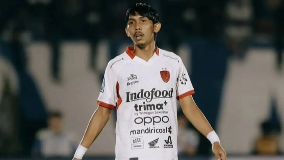 Yusuf Melilana kini kembali ke klub asalnya, Persik Kediri. Sebelumnya, pria berusia 28 tahun itu dipinjamkan ke Bali United pada putaran kedua musim Super League 2025/2026.(Foto Instagram Yusuf Malilana) 