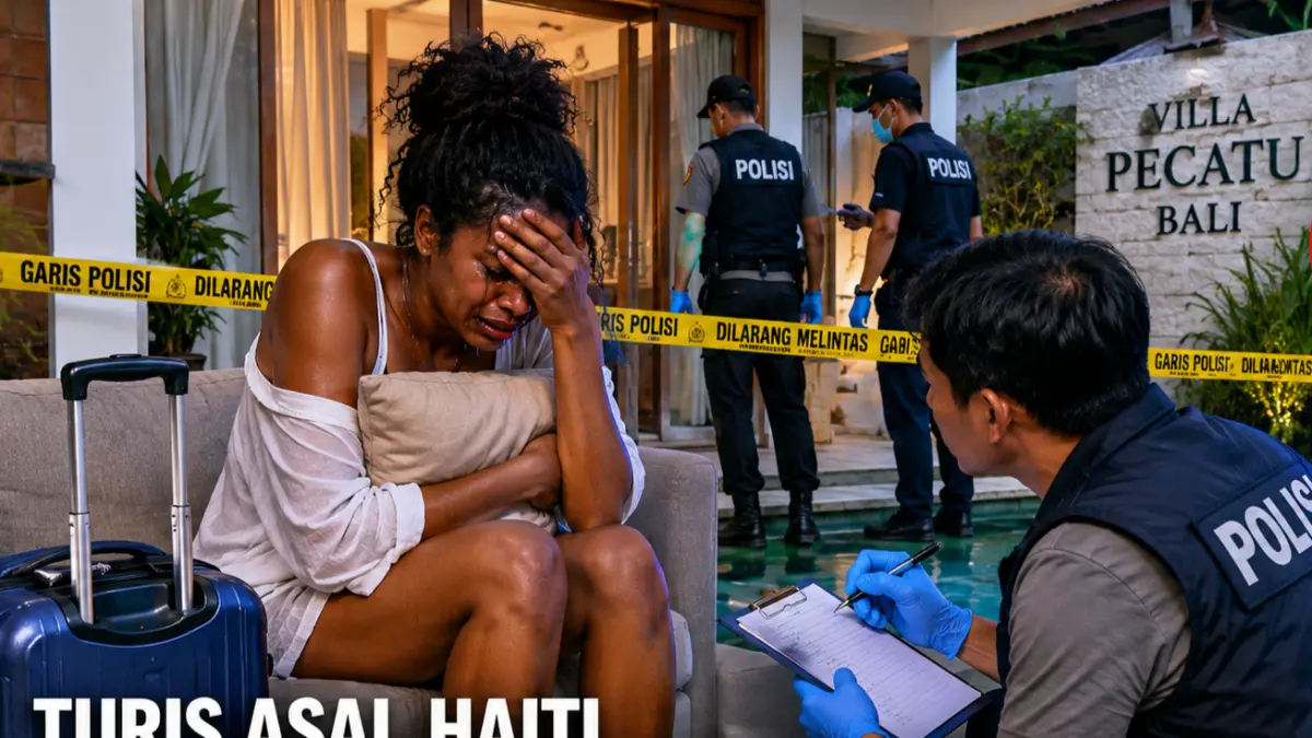 Ilustrasi WNA Haiti jadi korban kekerasan seksual. Lokasi kejadian di kawasan vila Pecatu, Kuta Selatan, Badung. (Ai) 