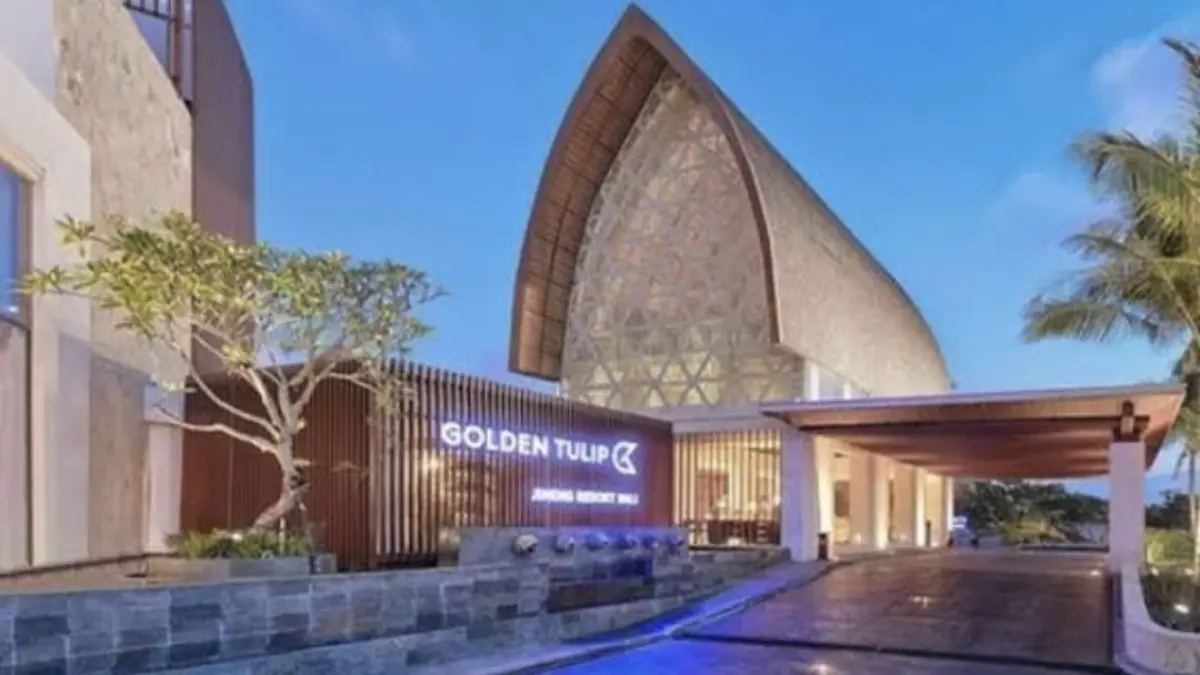 Suasana Hotel Golden Tulip di Jalan Sunset Road Nomor 98, Kuta, Badung, tempat menginap wisatawan asal India bernama Somwati. (Foto Istimewa) 